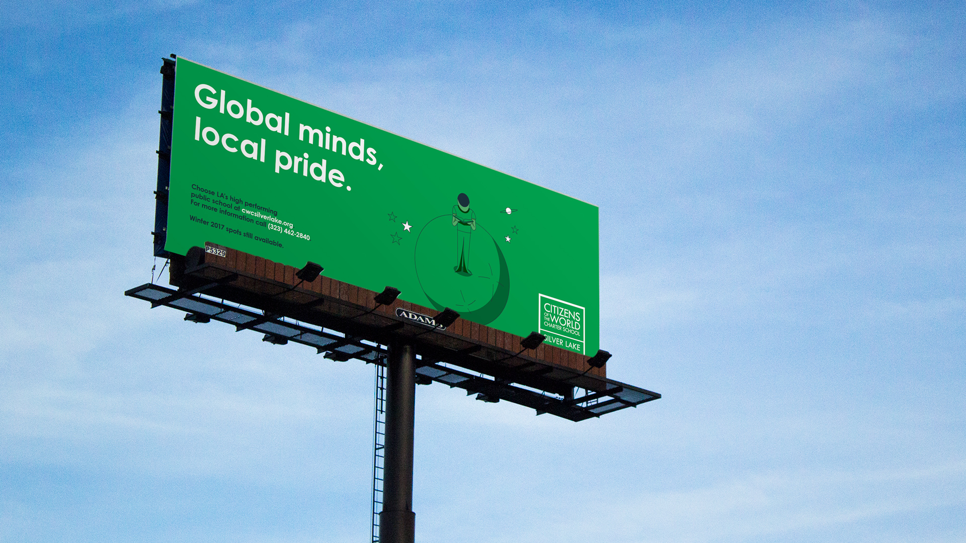 Citizens of the World Billboard designed by Kilter