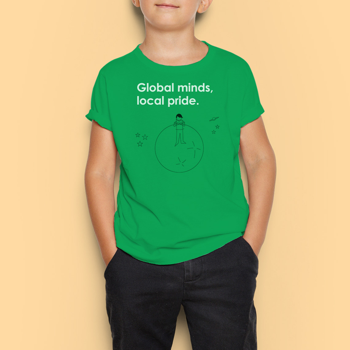 Citizens of the World Childrens' T-Shirt designed by Kilter