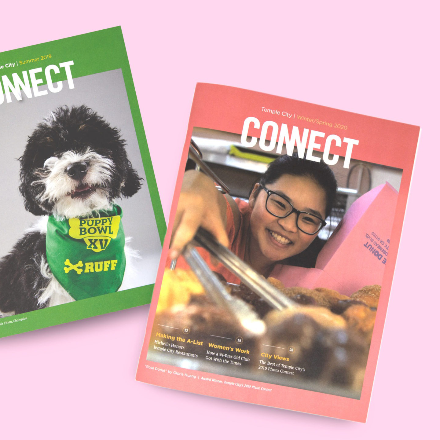Temple City Connect Covers designed by Kilter