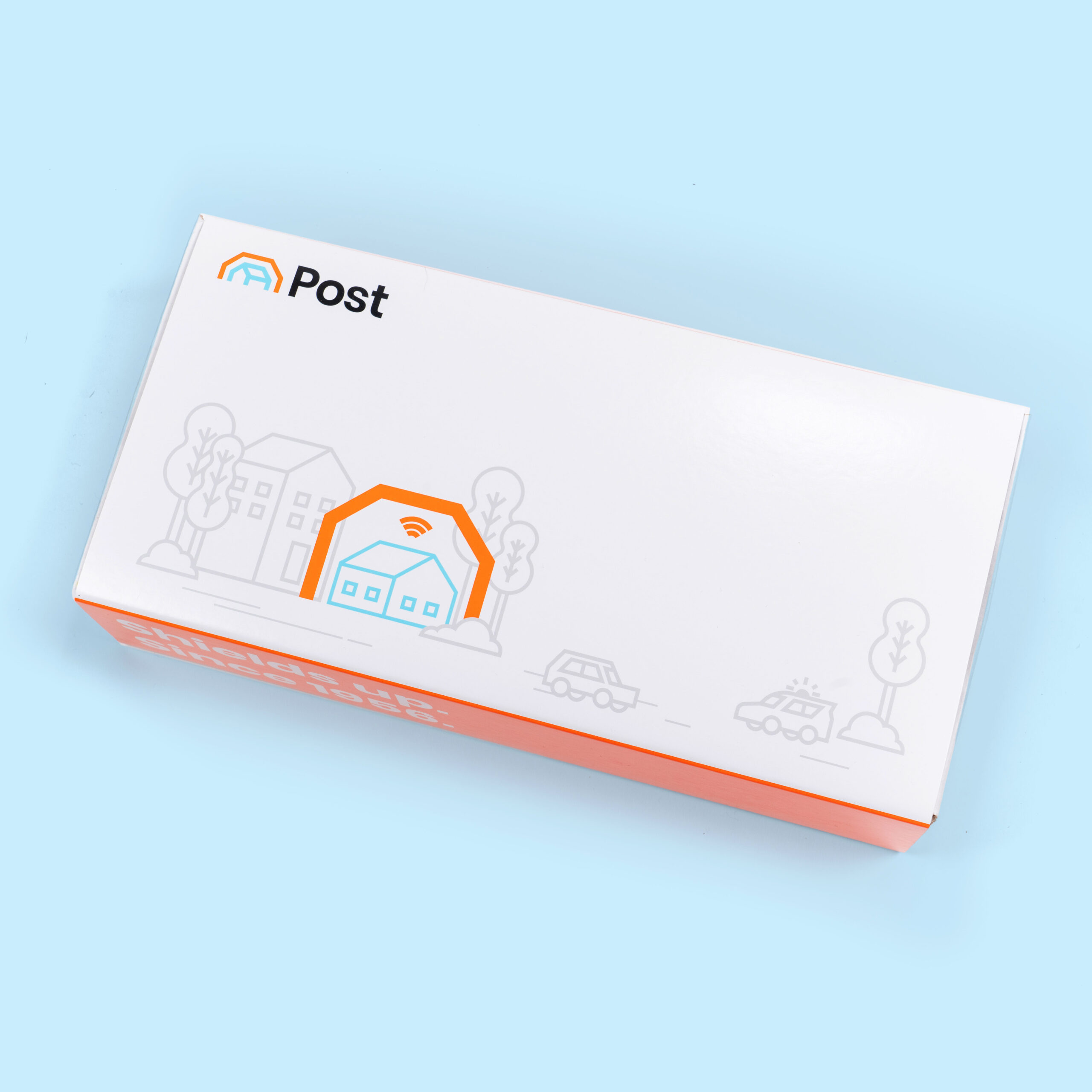 Post Alarm Packaging designed by Kilter.
