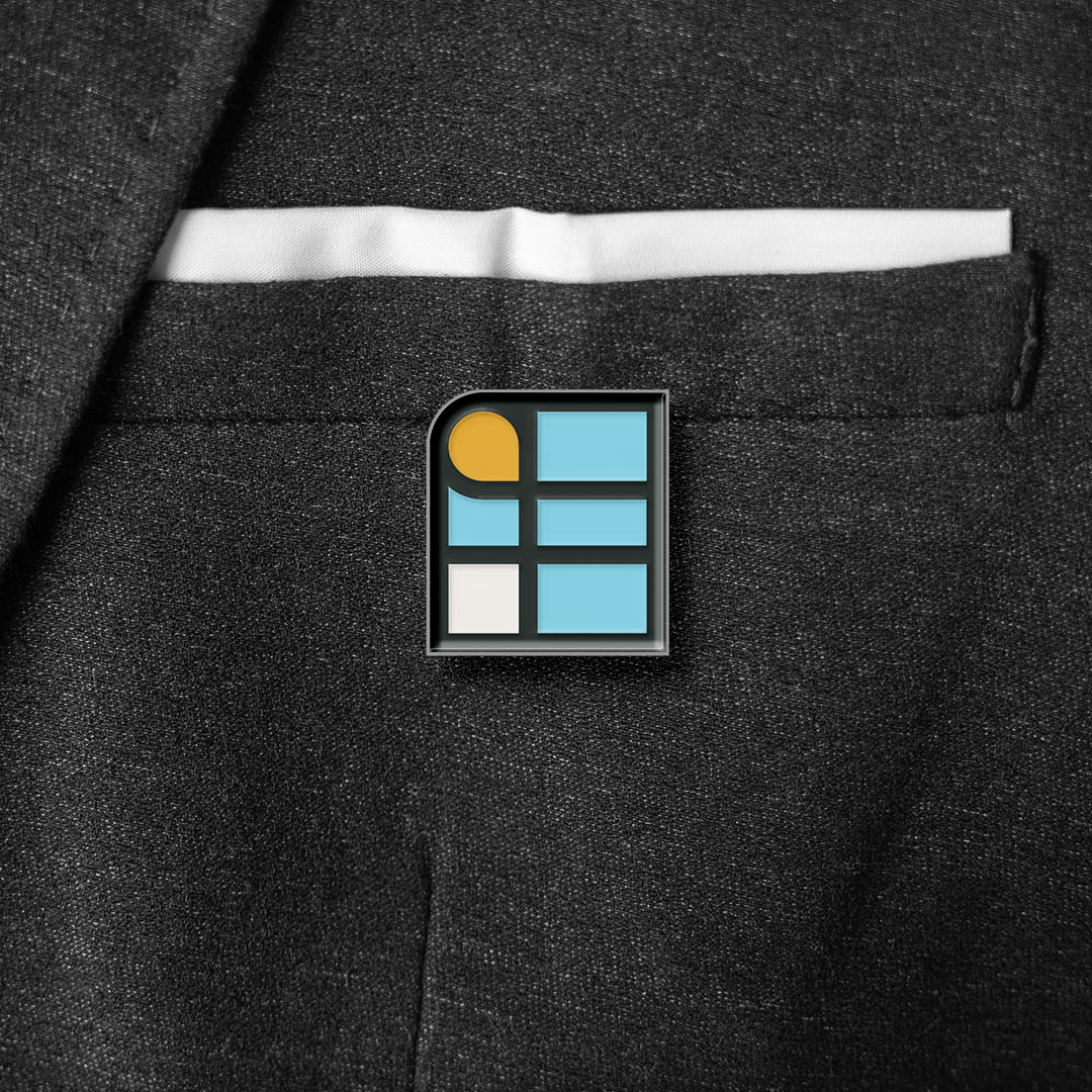 Bendable Labs Logomark Pin designed by Kilter