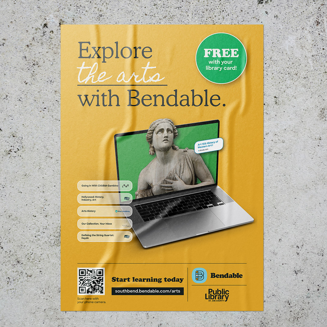 Bendable Labs Explore Poster designed by Kilter