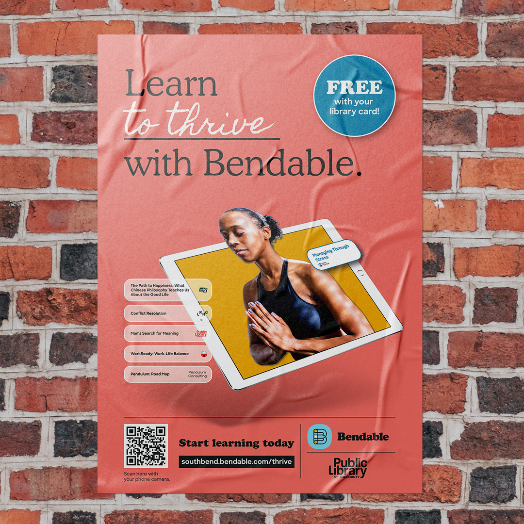 Bendable Labs Learn Poster designed by Kilter