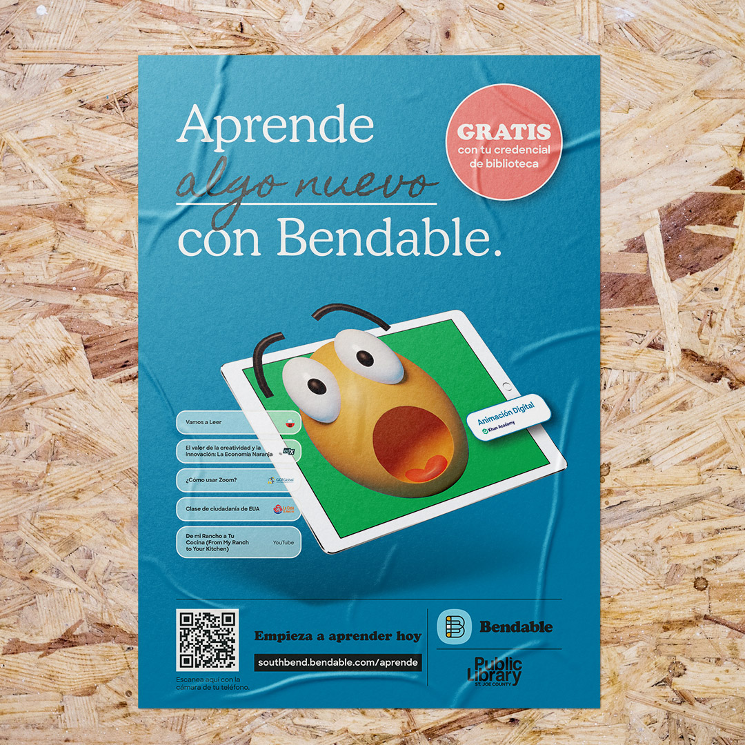 Bendable Labs Spanish Poster designed by Kilter