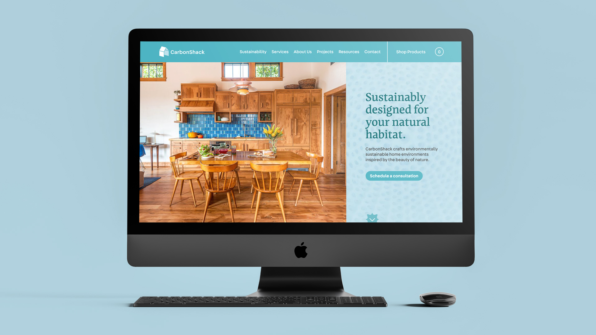 CarbonShack brand, marketing campaign, and website designed by Kilter