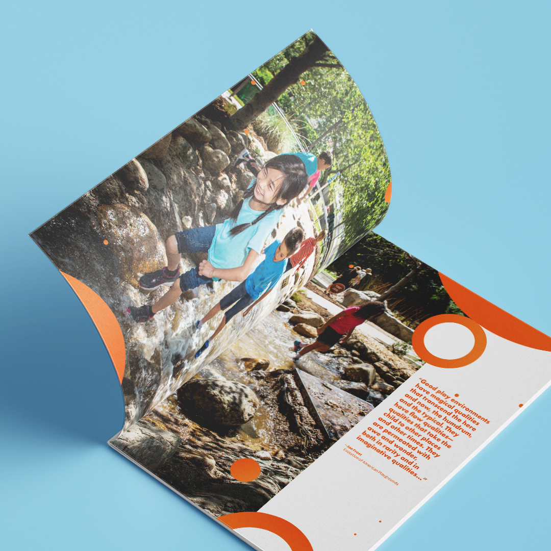 Kidspace Annual Report designed by Kilter