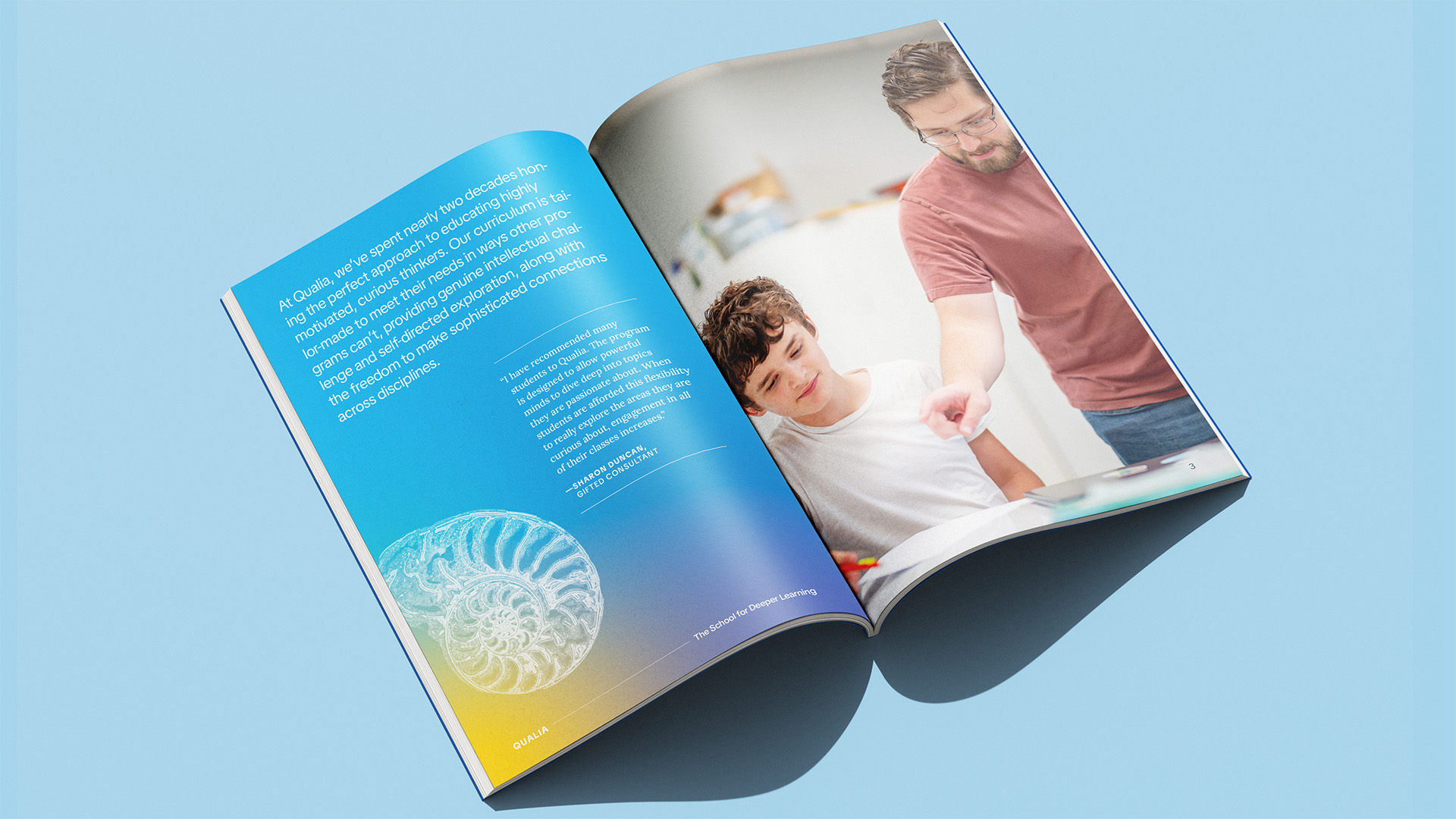 Qualia Brochure Spread 03 Designed by Kilter