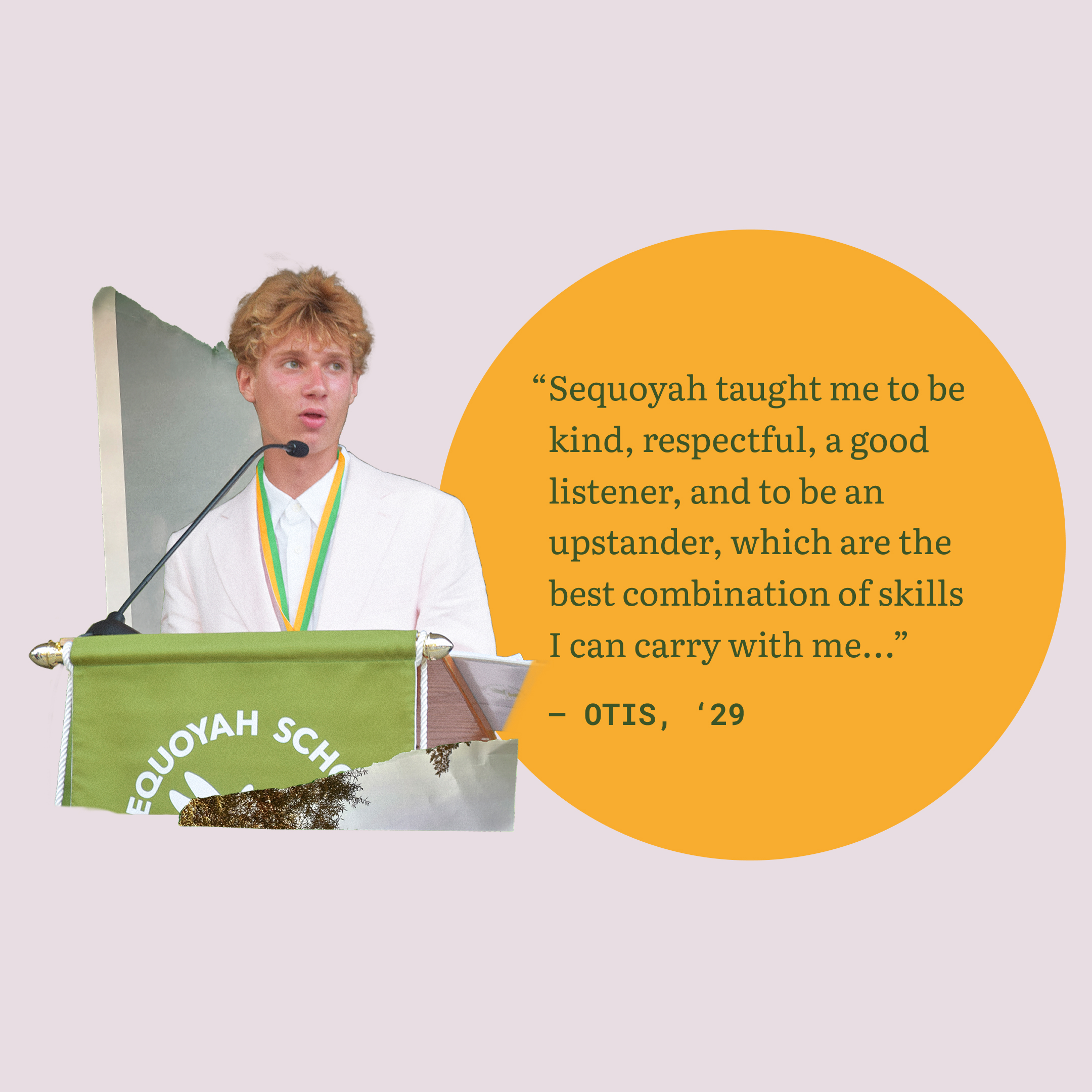 Sequoyah School Quote Collage #1 Designed by Kilter