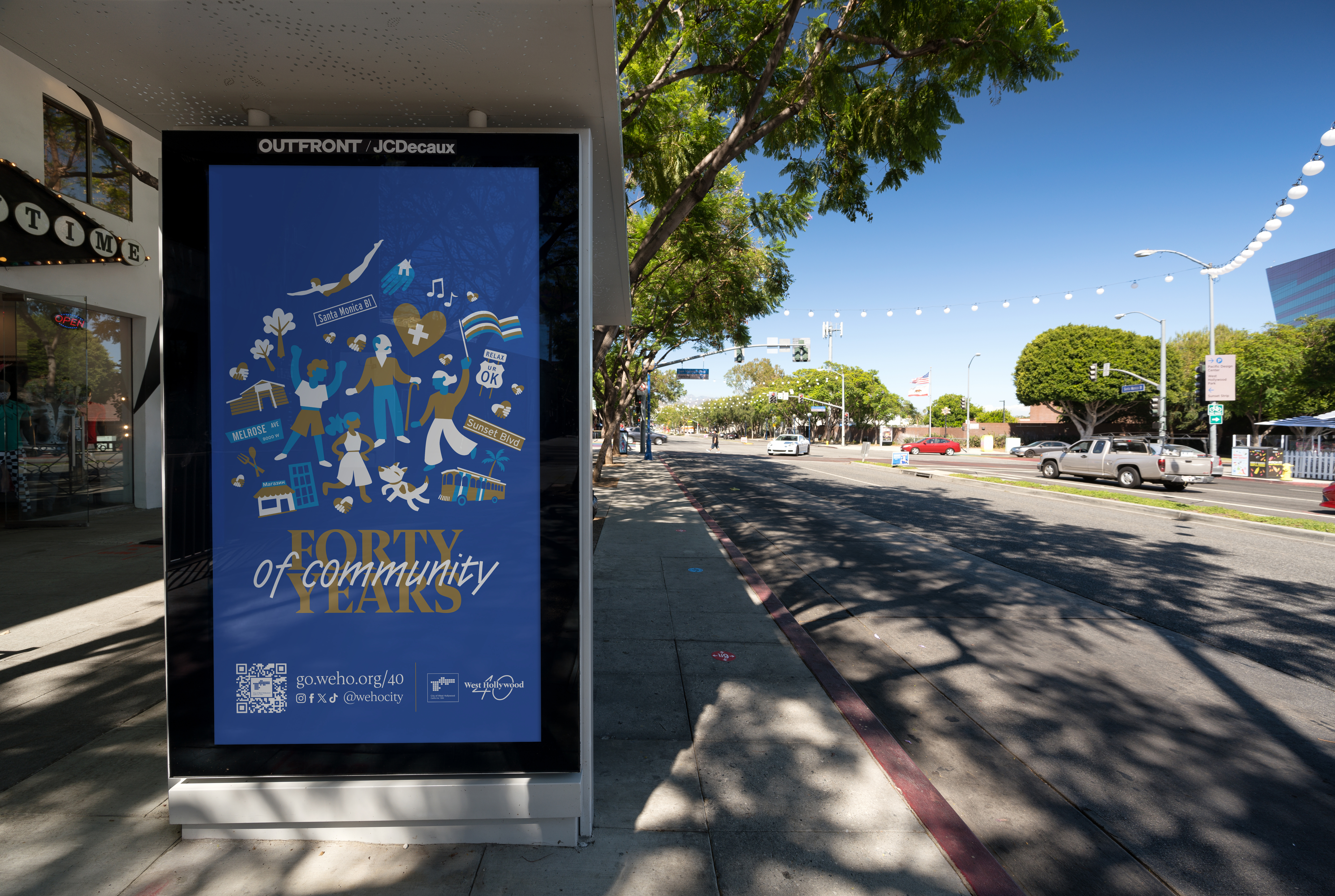 WeHo_40th_CaseStudy_BusShelterAd_Mockup